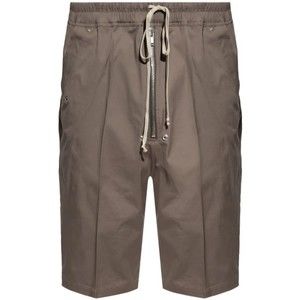 Rick Owens Relaxed Fit Bermuda Shorts With Adjustable Waistband - NWT